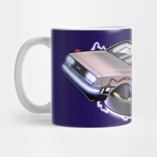 DELOREAN Cartoon Mug